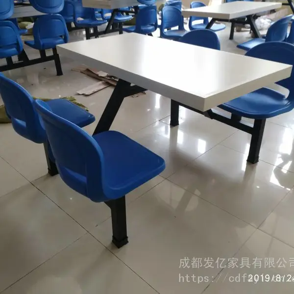 供应重庆大学食堂餐桌.快餐桌椅,职业院校食堂餐桌椅定制厂家