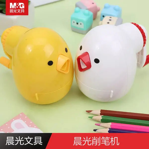 晨光可爱鸡削笔机小学生削笔器转笔刀
