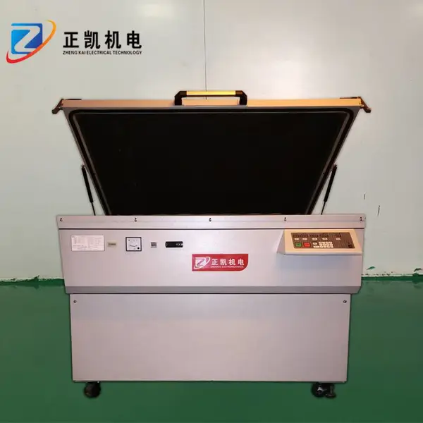 性能稳定多功能LED平行光晒版机ZKUE-4PL2真空晒网设备厂家