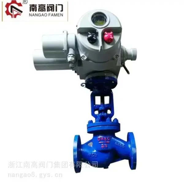 铸钢材质法兰电动截止阀J941H-10C 远程开关调节截止阀