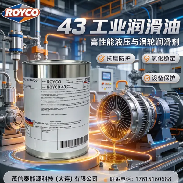 ROYCO 43 3057M进口安润龙锂皂油基气动系统润滑脂2.94kg/桶