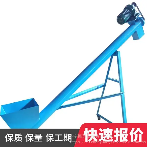 多功能物料输送机 加厚钢管电动提升机 工地上料机设备