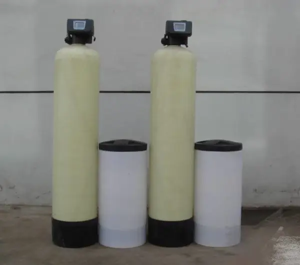 登封直销8t/h软化水装置 软化水玻璃钢罐 酒店浴室专用