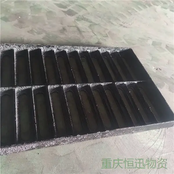 梁平铸铁水篦子库房 圆孔水篦子 港口场地排水 400x500x30 B125 排水通量较大