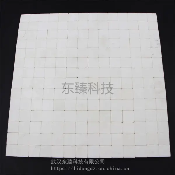 供应风机专用耐磨陶瓷片 磁选机陶瓷片 溜槽用陶瓷板 复合耐磨衬片