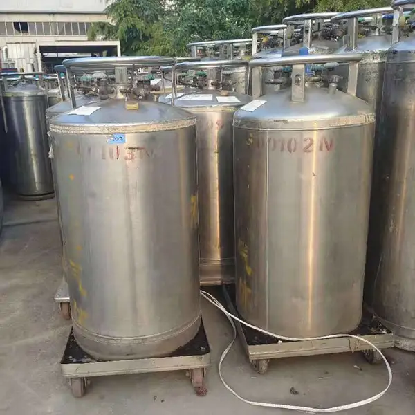 回收氧气杜瓦瓶 二手LNG杜瓦瓶 杜瓦罐液氧罐液氩罐液氮罐液氮杜瓦瓶