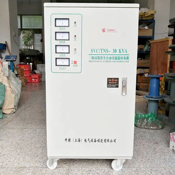 数控机床三相380V高精度全自动稳压器TNS-30KVA40KW