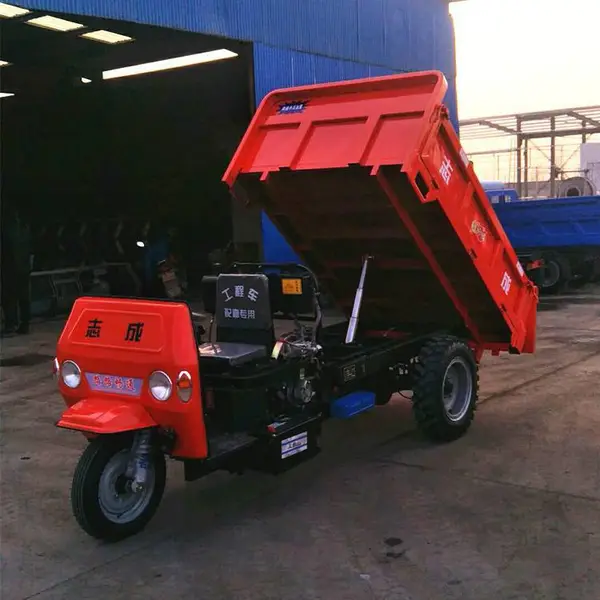 山东浩阳柴油工程三轮车 工地用运输三马子 农用机动车三轮车