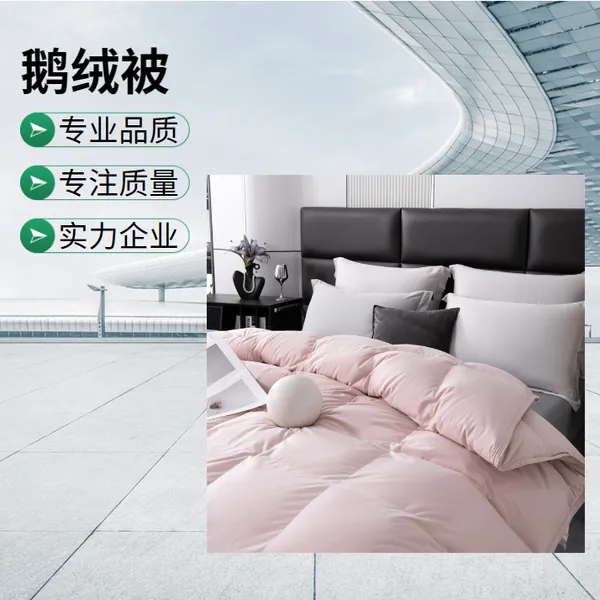 六和姿造 源头工厂 自产鹅绒被 羽绒被 春秋被200*230cm/220*240cm