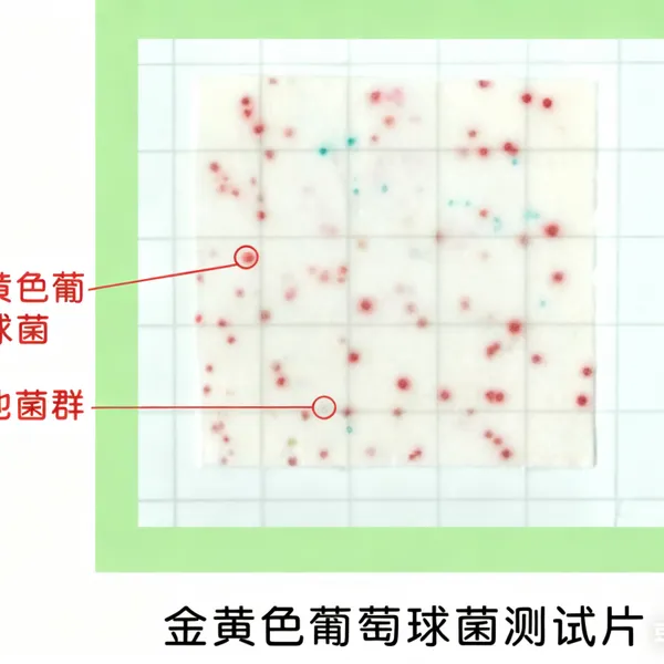 微生物测试片 副溶血弧菌检测纸片 生化显色计数法 24片/包