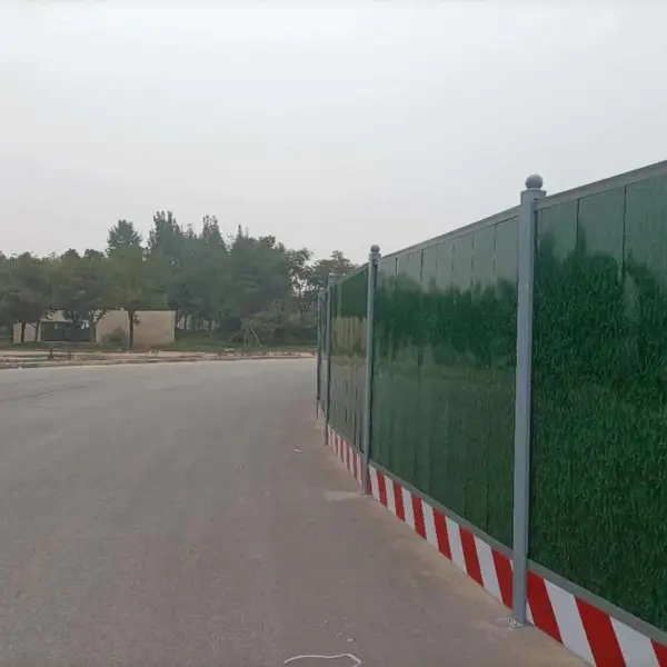孝感PVC施工围挡 彩钢工程围挡订制厂家批发