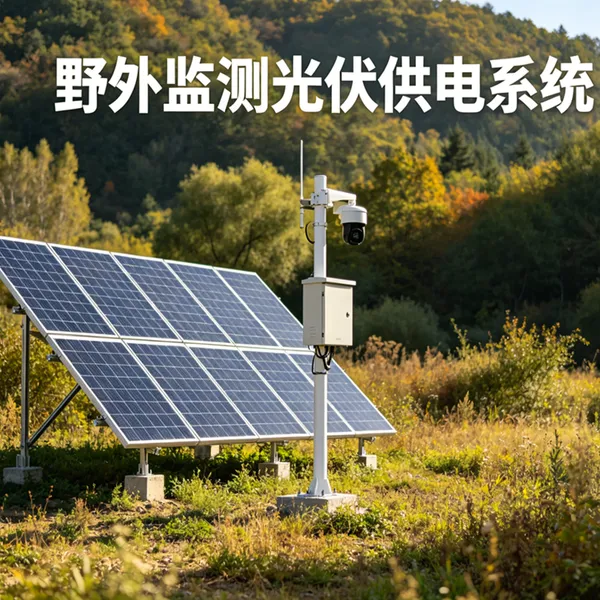 智慧草原生态环境监测太阳能供电系统无人值守监控