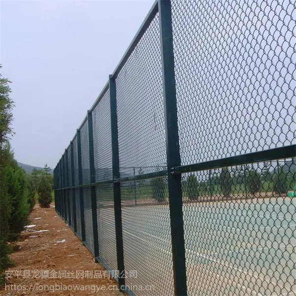 公园球场围栏 镀锌丝浸塑围墙网 公园框架围栏网