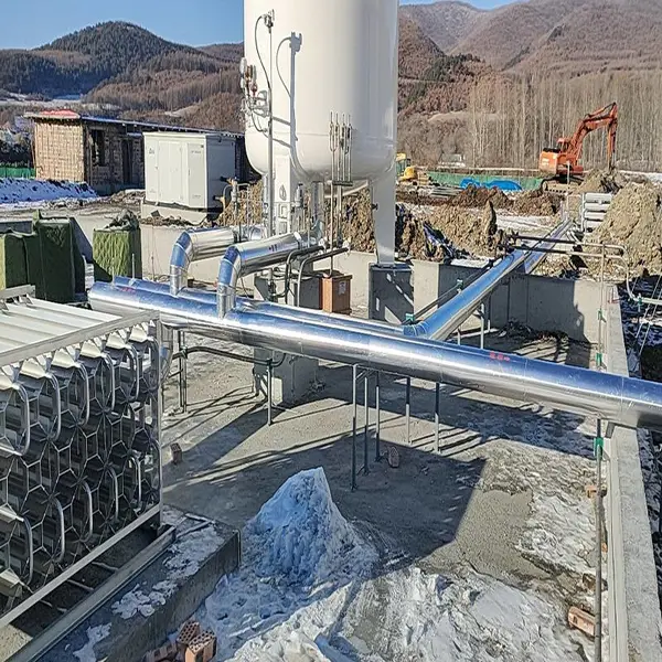 LNG标准建站用成撬式LNG气化调压计量加臭装置