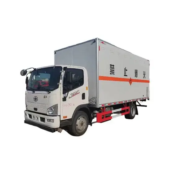 解放虎威8米6爆破器材运输车1到9类危险品车国六新款