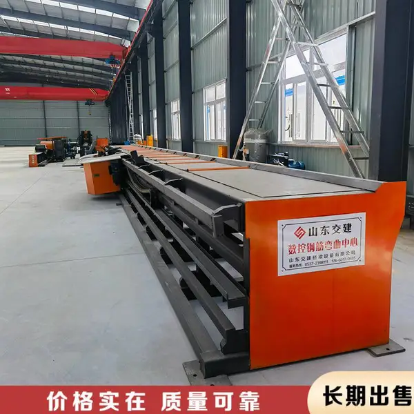 数控钢筋平面弯曲中心型号 全自动卧式折弯二机头参数 加工盖梁