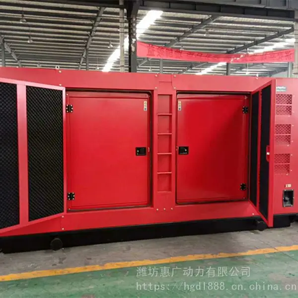 潍柴250KW千瓦***柴油发电机组 服装厂备用低噪音发电站