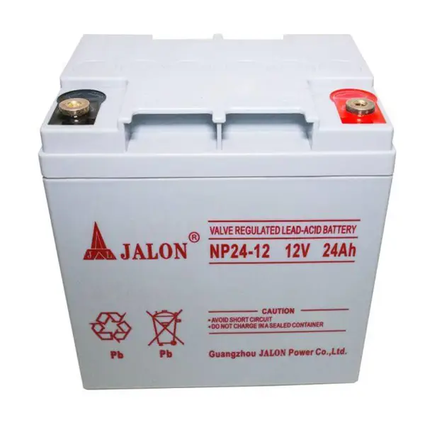 JALON蓄电池NP7-12 12V7AH 应急照明系统 安防系统 电动工具