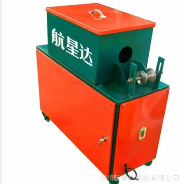 供应工地网架钢管喷漆机 刷漆机 钢管喷涂机HXD-800