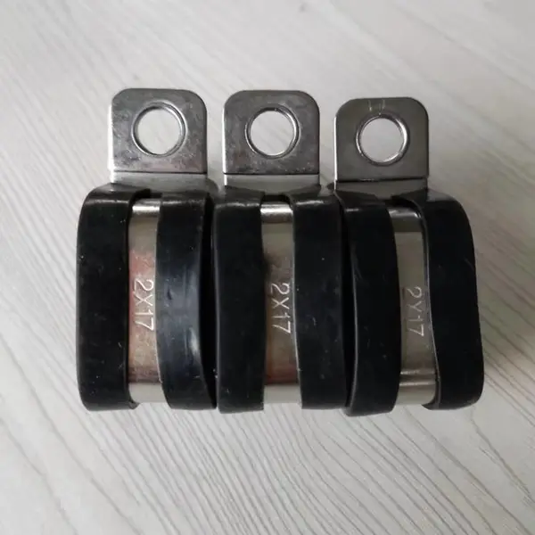R 型多管管夹 不锈钢包胶 R 型线夹 多管线束减震管卡 源头厂家现货