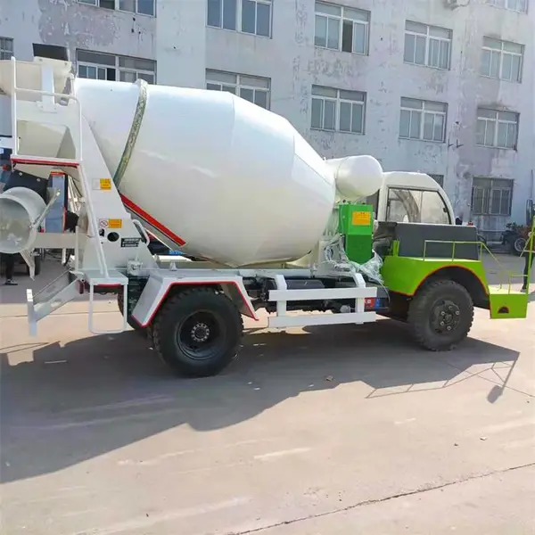 成德 自上料搅拌车 混凝土搅拌运输车 工程搅拌机 四不像自制底盘