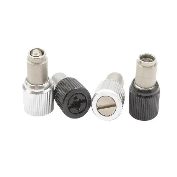 松不脱YD09/YD10-M2.5M3M4-0/1/2一字手拧弹簧螺钉 304面板螺丝钉