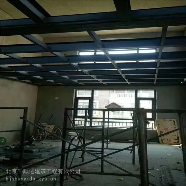 北京平谷 现浇钢结构阁楼制作钢结构阳光房搭建钢结构花架梁制作