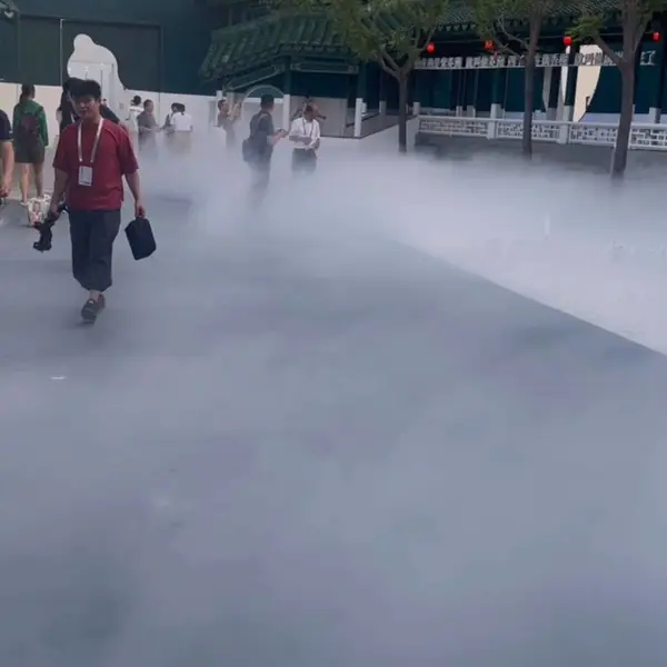 水雾仙镜特效 人造雾系统 喷雾造景 景区 庭院 酒店 景观