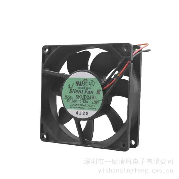 原装伺服/SERVO SKUD24B4 9025 24V 0.13A 变频器双滚珠散热风扇