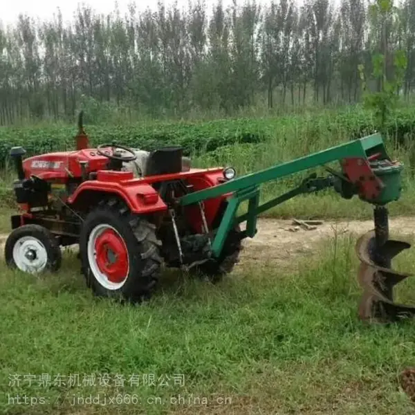 鼎东悬挂植树挖坑机 冻土硬土植树挖坑机 加深加宽地钻机