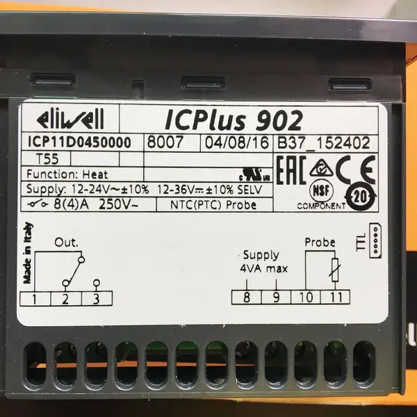 eliwell温控器IDPLUS971伊利威IDPLUS974伊力威控制器IDPLUS902