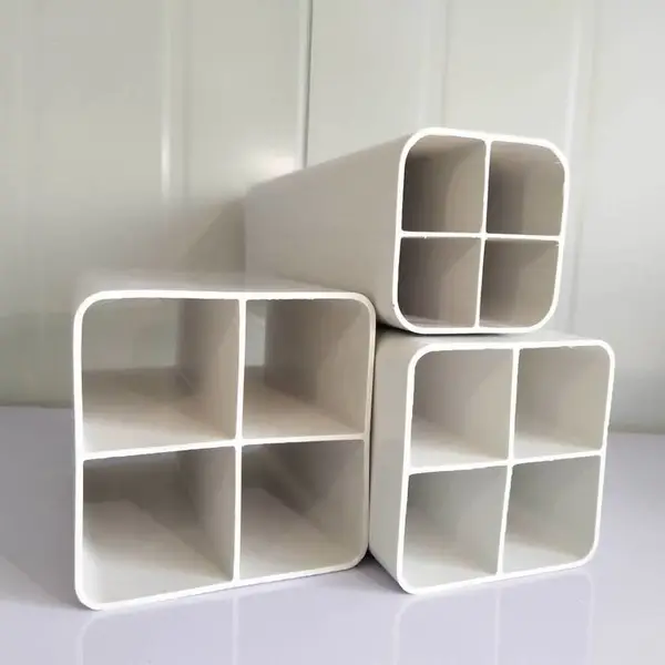 中程管道 PVC-U四孔格栅管 50X4-2.0厚 埋地穿线用4孔栅格管