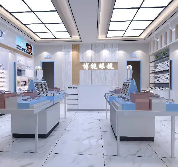 河北承德精品眼镜店展柜设计装修