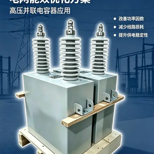 BAM23/2-417-1W高压并联电容器 23/2KV 417kvar 并联电容器-稳定电能质量