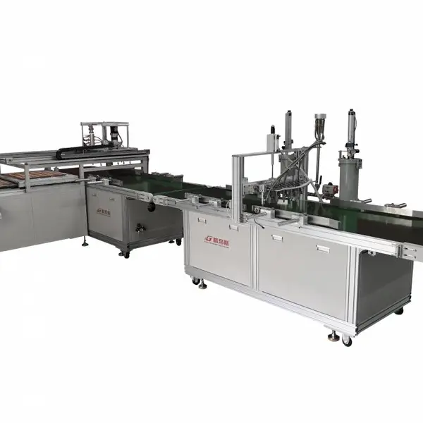 中山格帝斯TC-6025LED正发光平板灯自动点胶机生产线