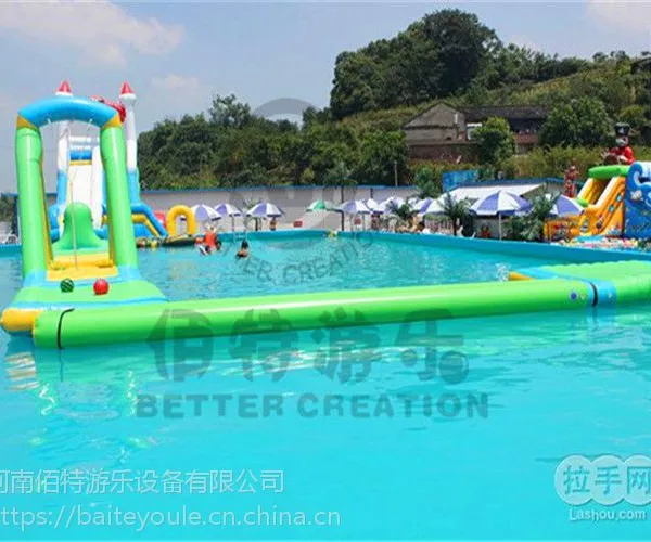 佰特游乐水上冲关 您水乐园的造势利器