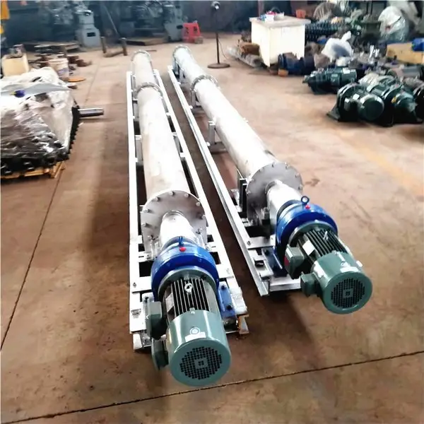 供应水泥厂20米306材质U型螺旋输送机 沧州烨达