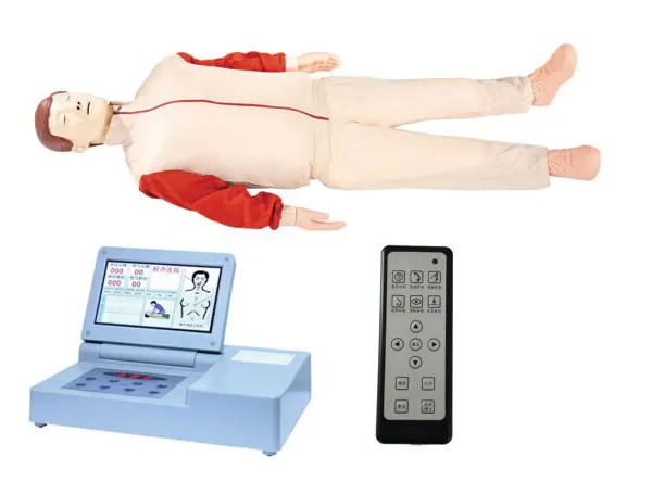 医护士YR-CPR906S大屏幕液晶显示***自动电脑心肺复苏模拟人(RF遥控器)
