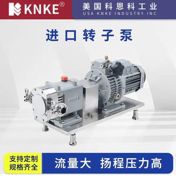 进口转子泵 低噪音大流量寿命长 美国KNKE科恩科品牌