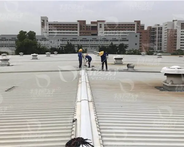 猪舍彩钢瓦防腐翻新漆基层处理 佛山市特优舒新型材料供应
