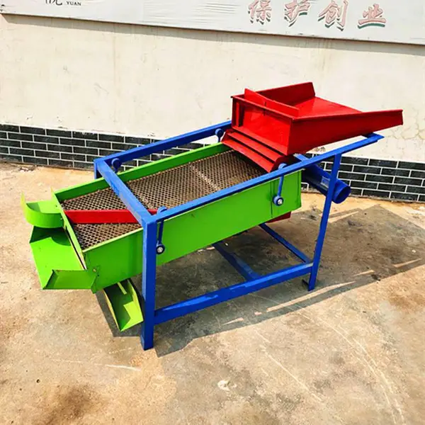 乐丰牌吹风式震动粮食种子筛选机_多用途清选机制造商