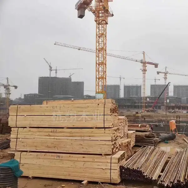材质轻软纹路均匀细致河北抚宁建筑工地用3米5*8木方3米
