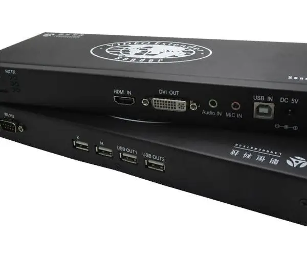 VDA-3UHA(HDMI/DVI&USB&双向音频光纤传输20KM)VDA-3UDA