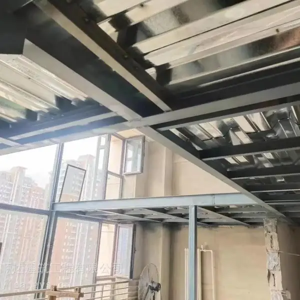 邢台市钢结构复式层搭建技术要点与施工安全规范解析