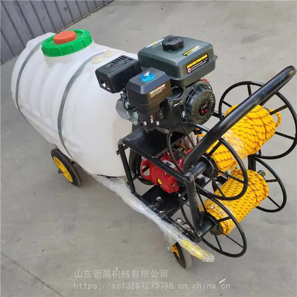 新晨手推式汽油打药机 多功能蔬菜喷雾器 果树杀虫远距离打药机