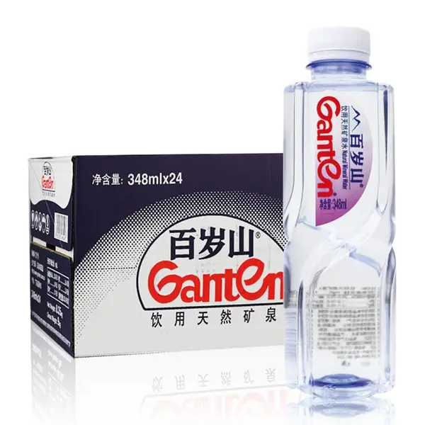 景田百岁山箱装水,布吉箱装水配送,百岁山348ML