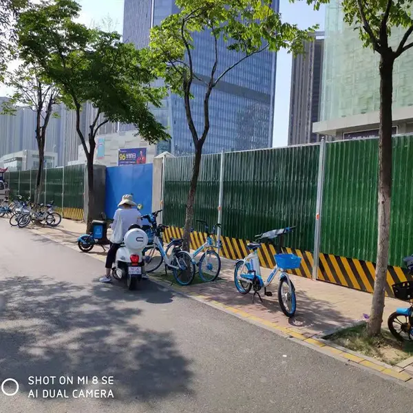 台州椒江彩钢板围挡 建筑围挡 临时围挡 老邻居围挡厂家
