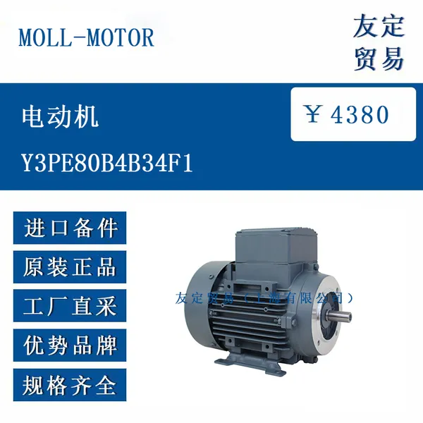 欧洲进口 MOLL-MOTOR Y3PE80B4B34F1 电动机
