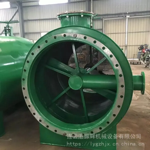 循环水二次滤网增加了强排污装置