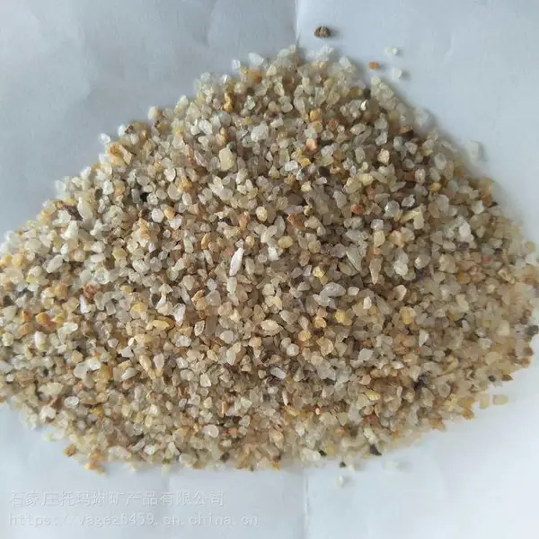 供应光伏玻璃 石英砂 精制 石英砂滤料 太阳能板石英砂